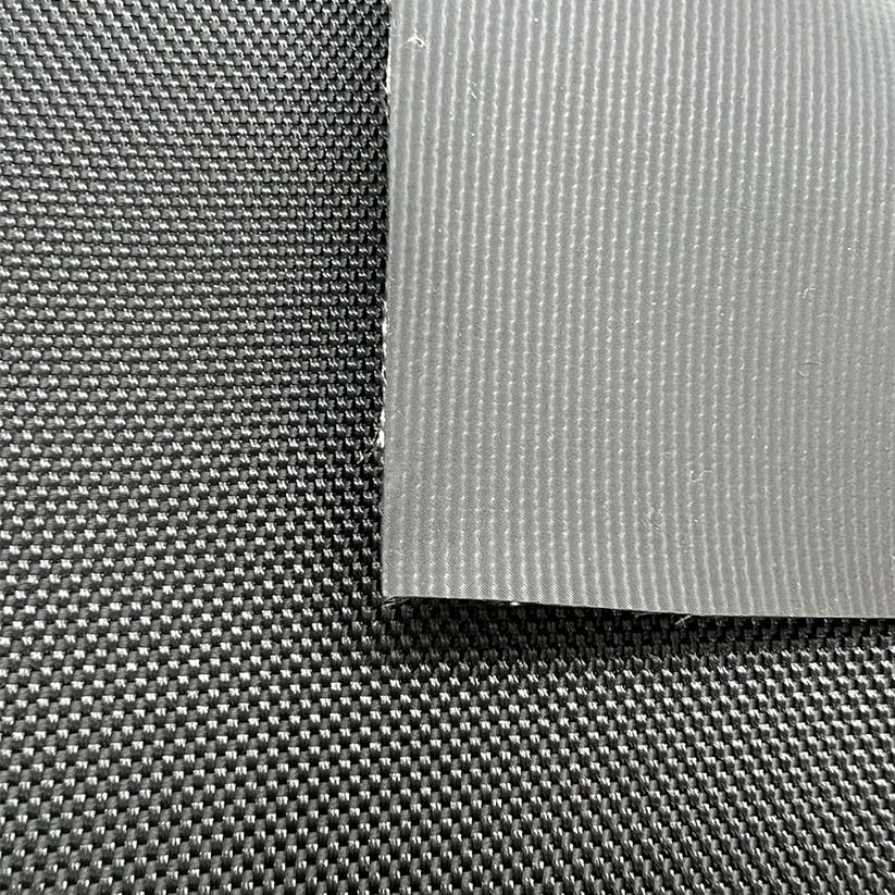 Tessuto ad alta resistenza alla trazione e allo strappo, nero 1200D x 1600D