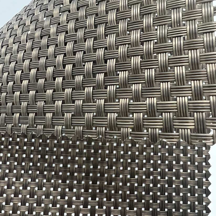 Tessuto SLING – Rete in poliestere rivestita in PVC per esterni | Stile Texline / Textilene Duty-Free | YUGOLD