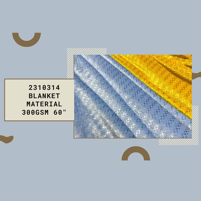 Coperta lavorata a maglia blu acciaio e giallo